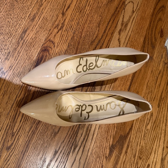 Size 9 Sam Edelman Nude Heels - Picture 2 of 2